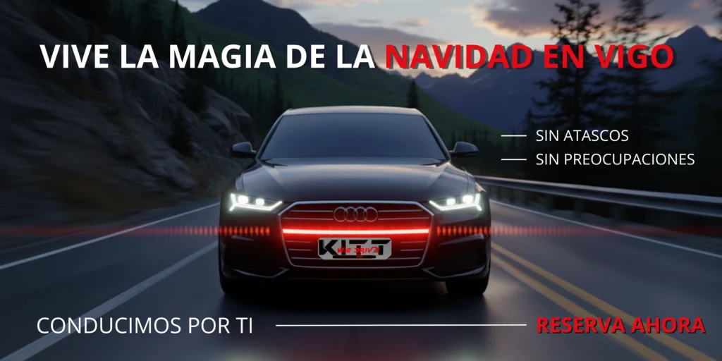 VIVE LA MAGIA DE LA NAVIDAD EN VIGO con KITT WeDrive - CONDUCIMOS POR TI!